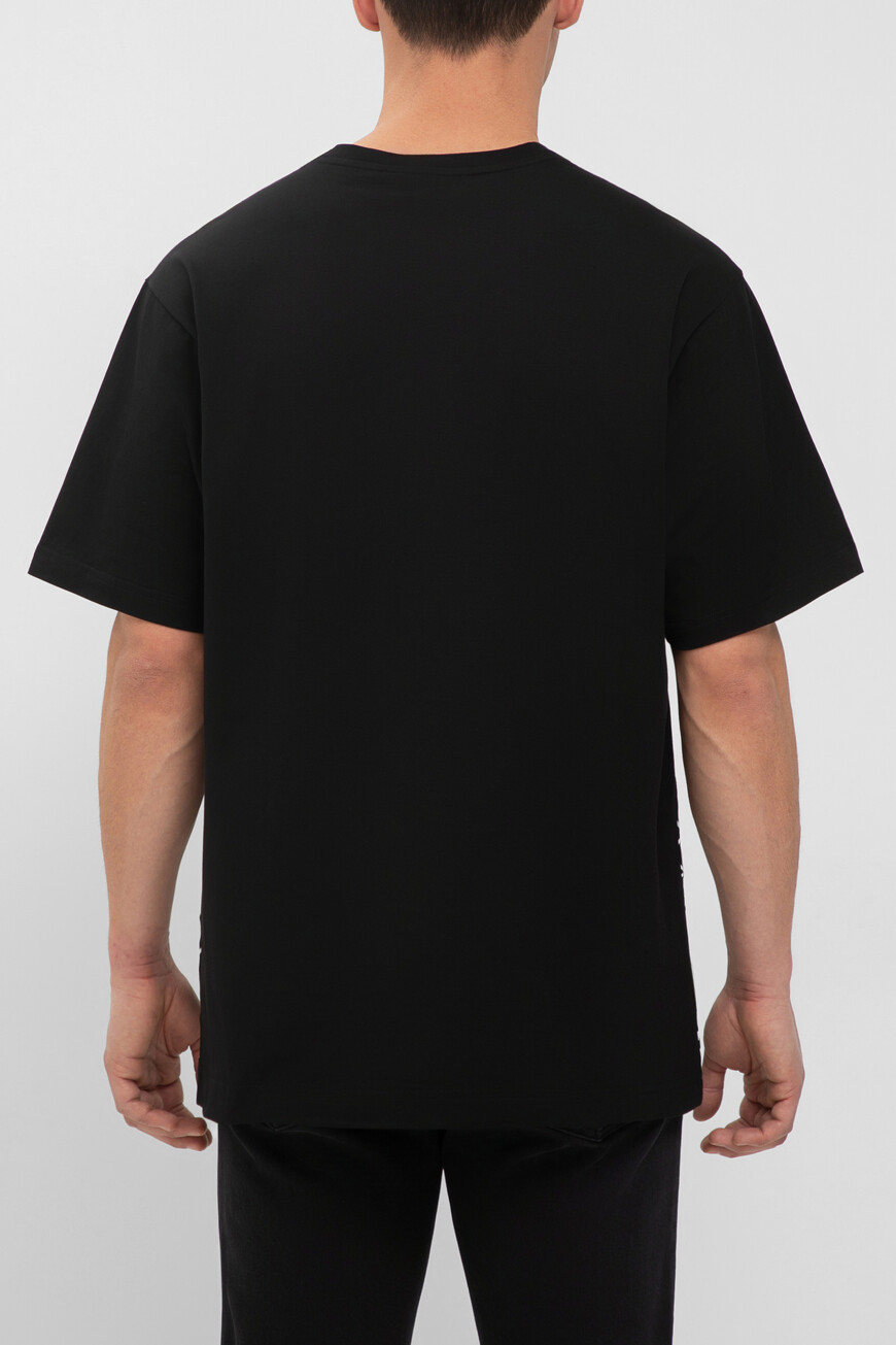 футболка dolce&gabbana модель из коллекции dna с принтом bandanna G8PN9T G7N8O N0000 по акции