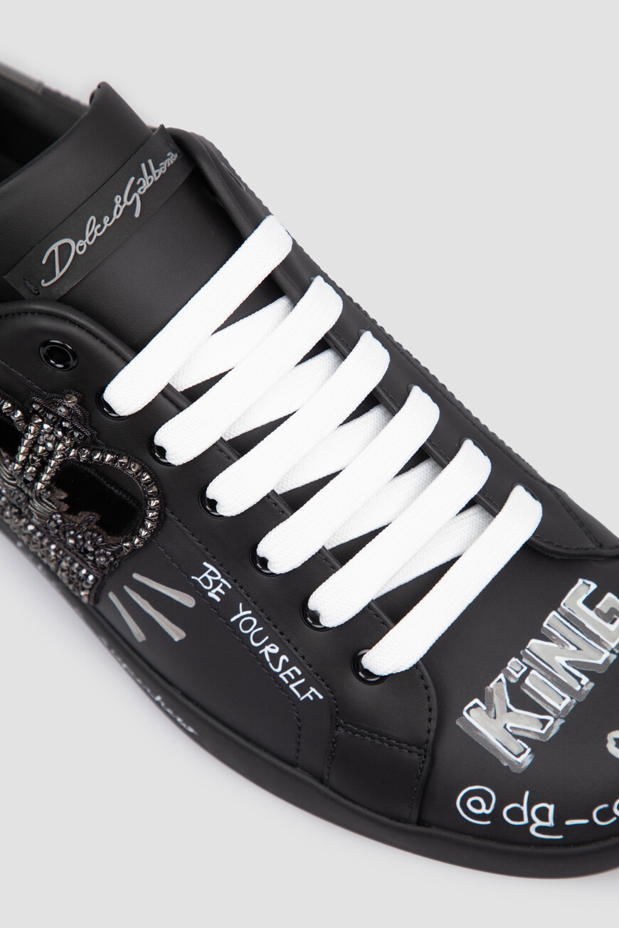 сникеры dolce&gabbana модель portofino CS1760 AZ268 8T724 со скидкой