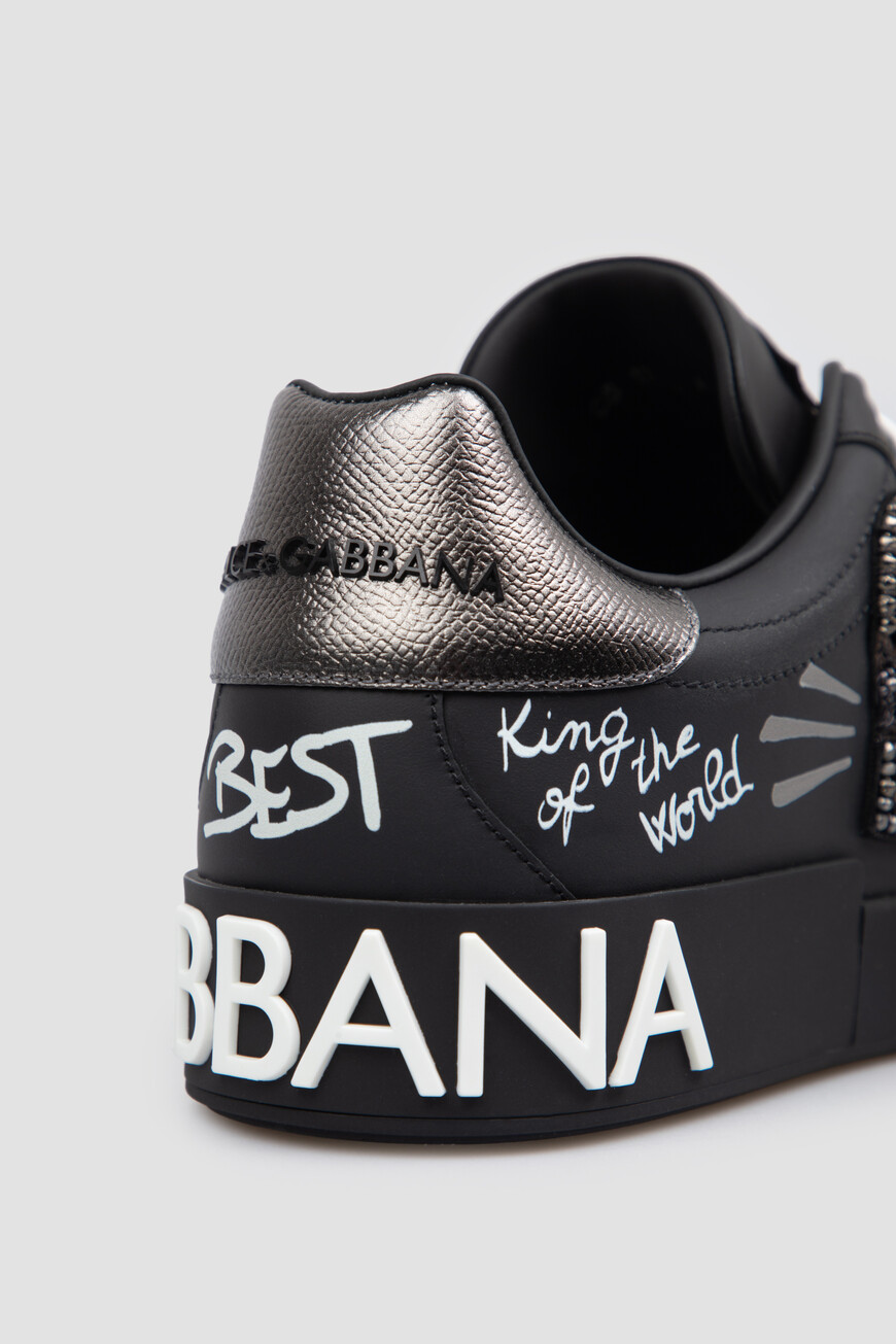 сникеры dolce&gabbana модель portofino CS1760 AZ268 8T724 по распродаже