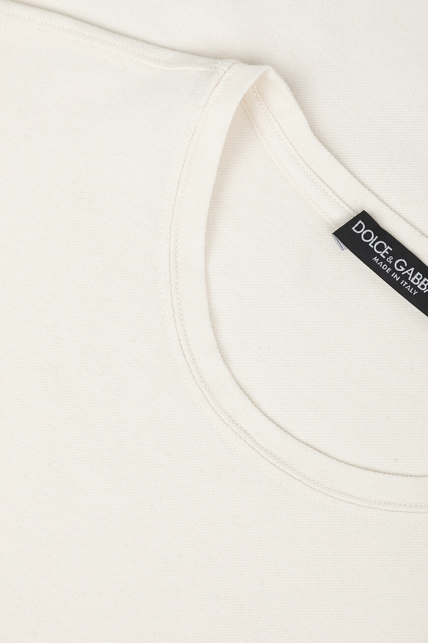 футболка dolce&gabbana модель из коллекции dna G8SE3T FU7EN A4567 со скидкой