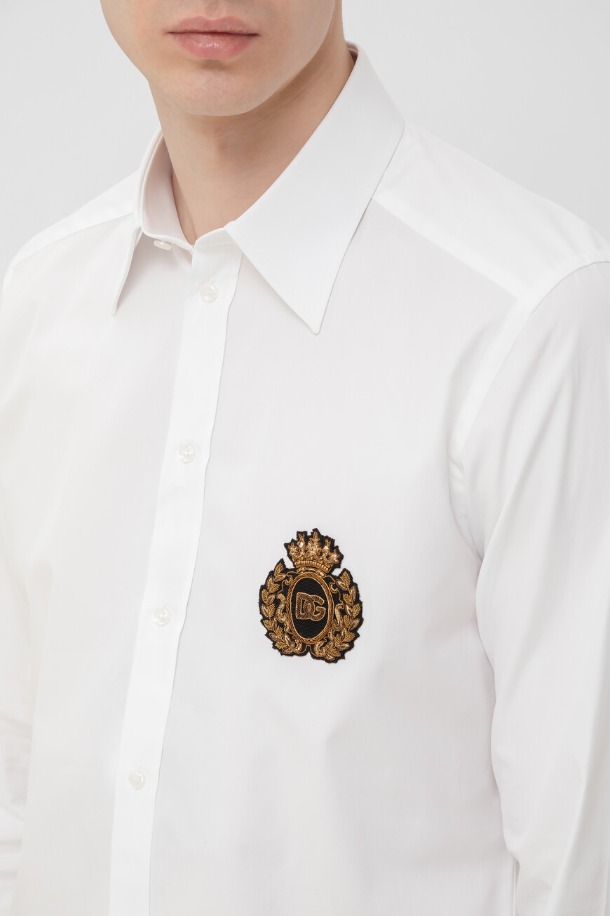 рубашка dolce&gabbana модель из коллекции italian holiday G5ML1Z GI757 W0800 купить с доставкой