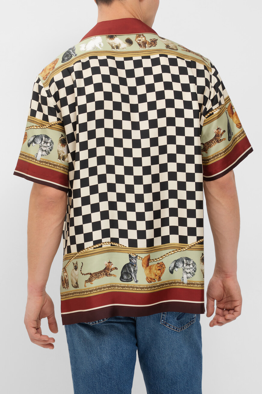 рубашка dolce&gabbana модель из коллекции italian holiday G5LH3T HI1VV HH5ID по акции