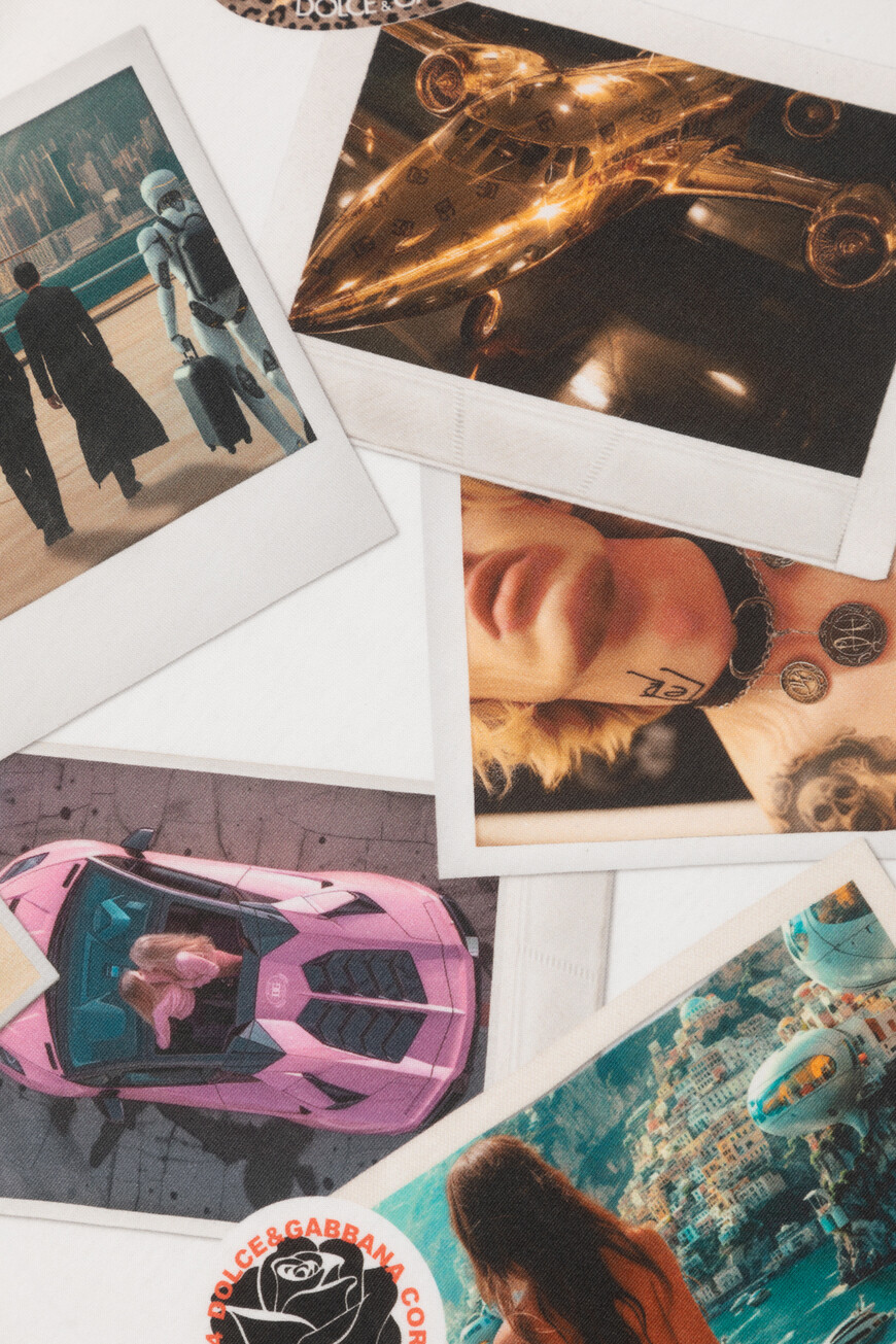 футболка dolce&gabbana модель из коллекции italian holiday G8PN9T G7O4R W0800 оригинал