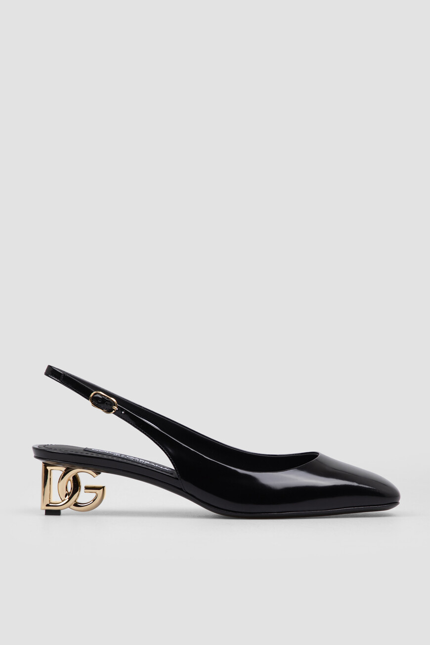 

Cлингбэки Dolce&Gabbana Модель Jackie New, Черный