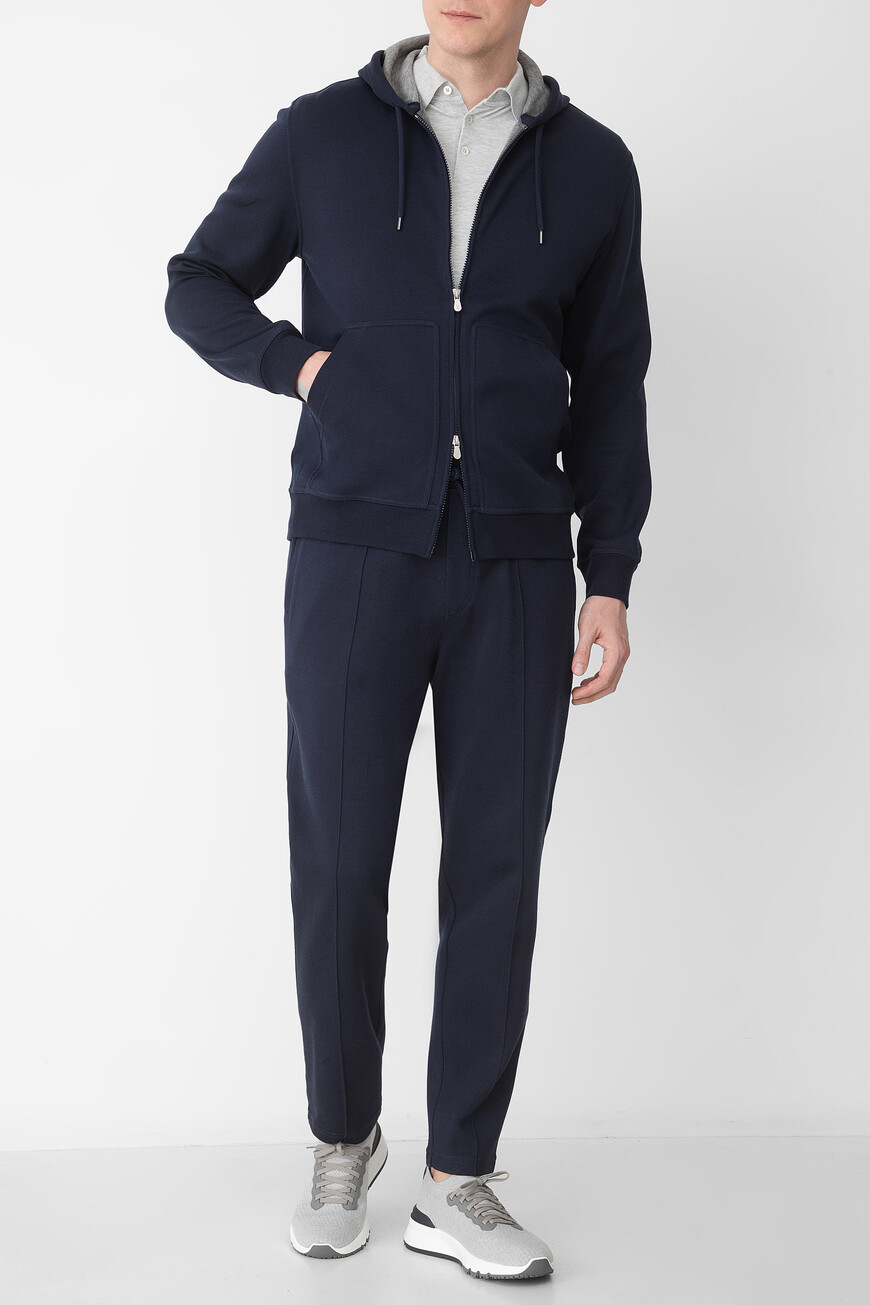 толстовка  модель из линейки travelwear из хлопка со скидкой