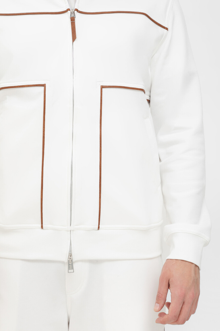 

Толстовка Brunello Cucinelli Модель Из Линейки Travelwear, Белый