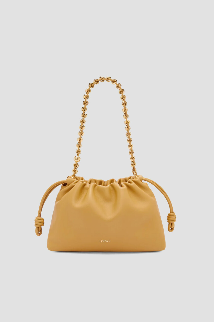 

Сумка Loewe Модель Flamenco Purse, Бежевый