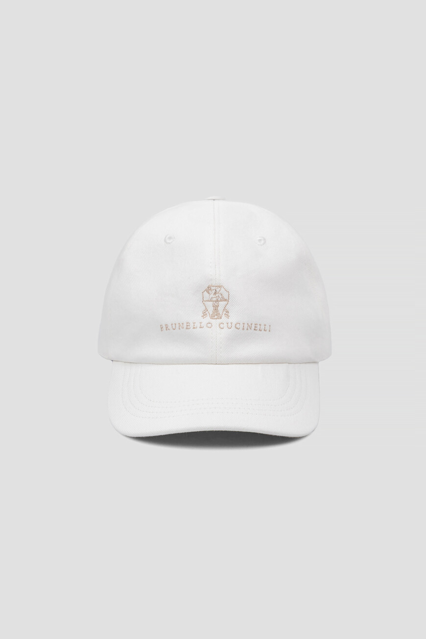 

Бейсболка Brunello Cucinelli, Белый