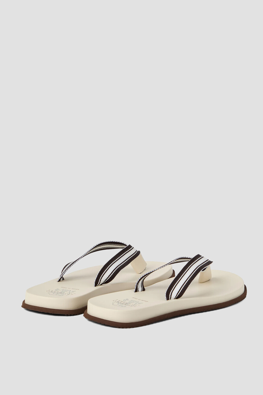 

Шлепанцы Brunello Cucinelli Модель Pool, Коричневый