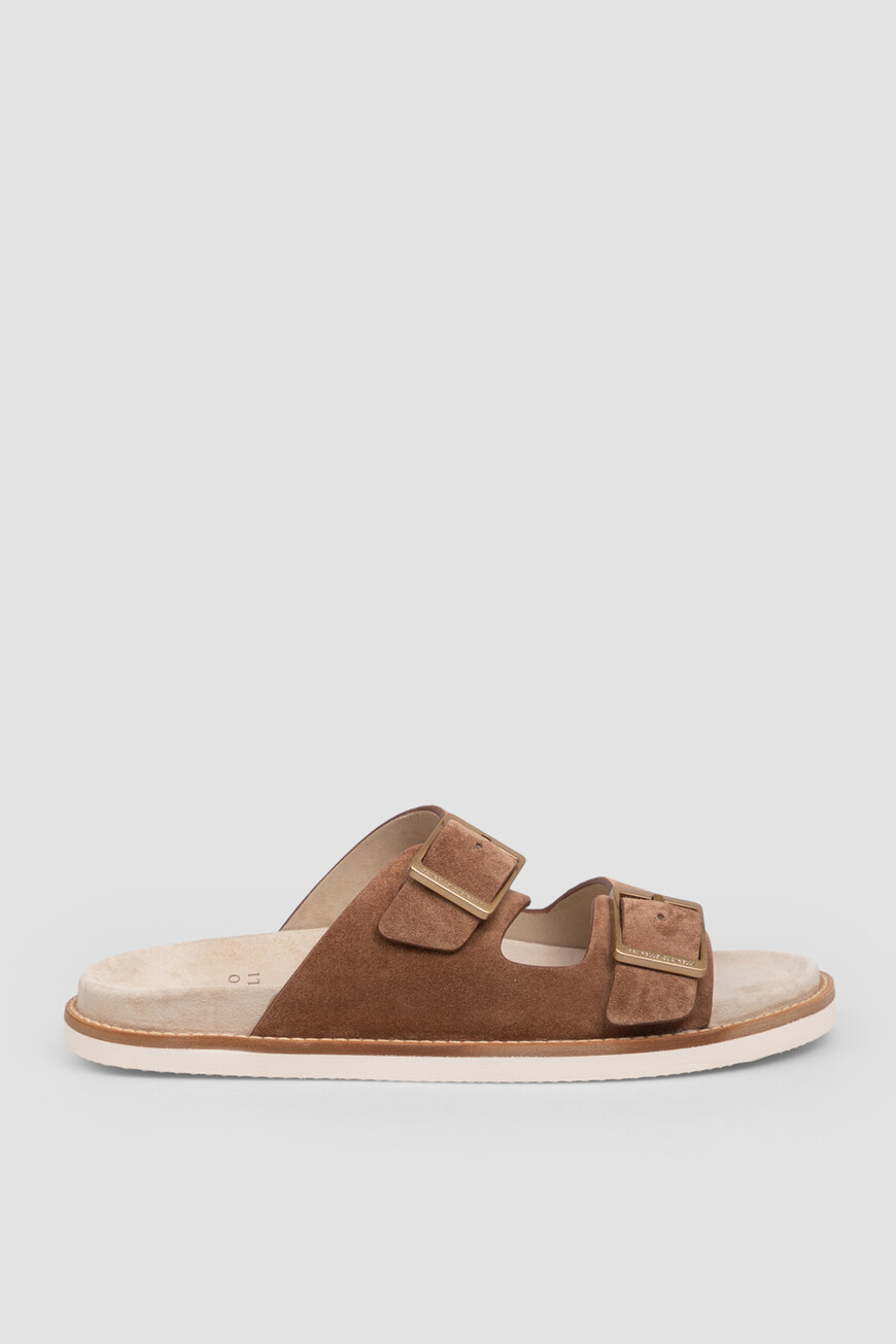 

Шлепанцы Brunello Cucinelli Модель Urban, Коричневый