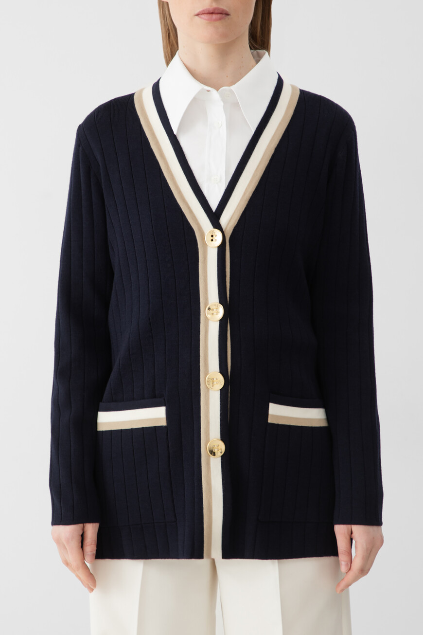 

Кардиган Luisa Spagnoli Модель Magistro, Синий