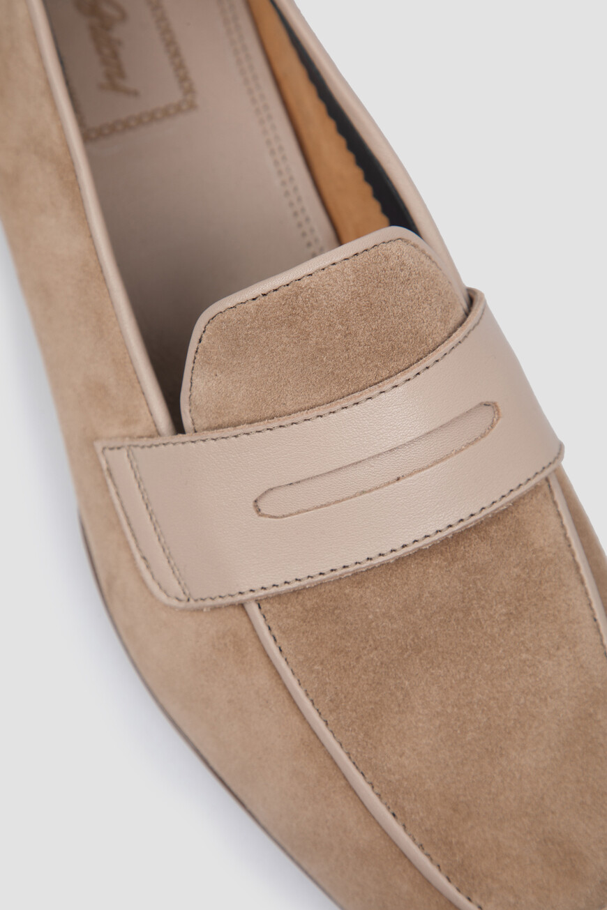 лоферы  модель monza из эксклюзивной коллекции QEIZ0L PC715 2600 со скидкой