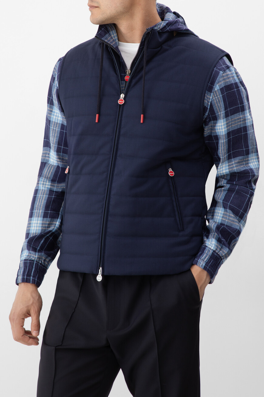 

Жилет Kiton, Синий