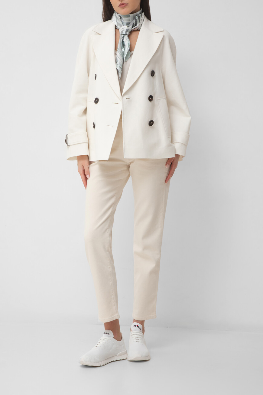 

Джинсы Kiton, Кремовый