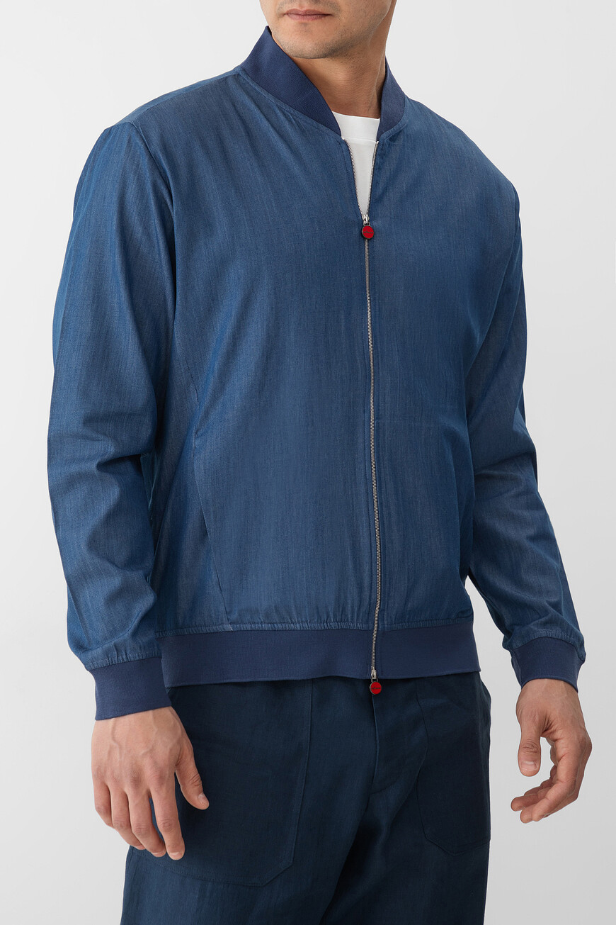 

Бомбер Kiton, Синий