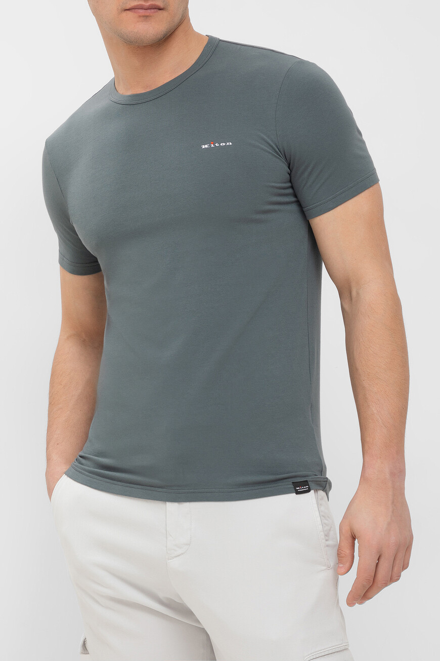 

Футболка Kiton, Серый