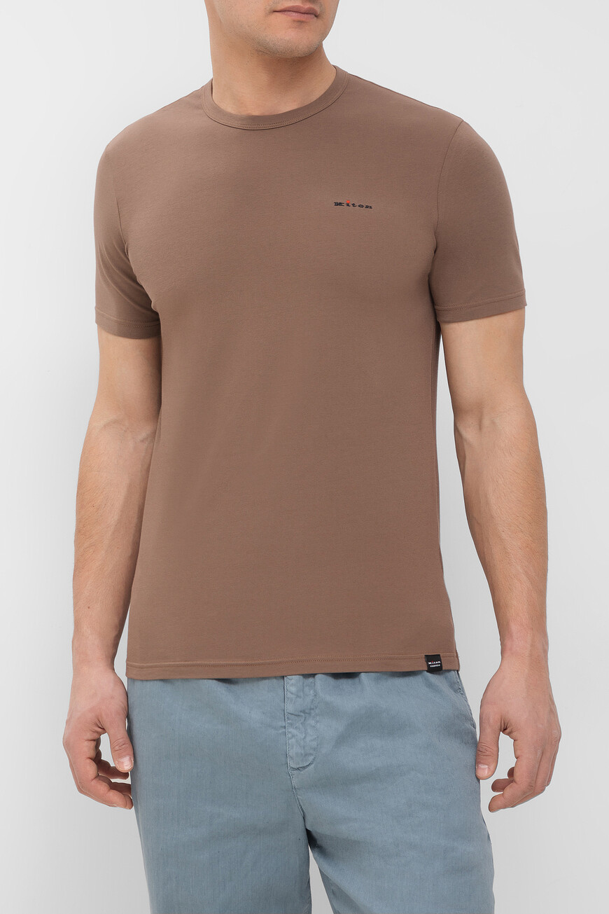

Футболка Kiton, Коричневый
