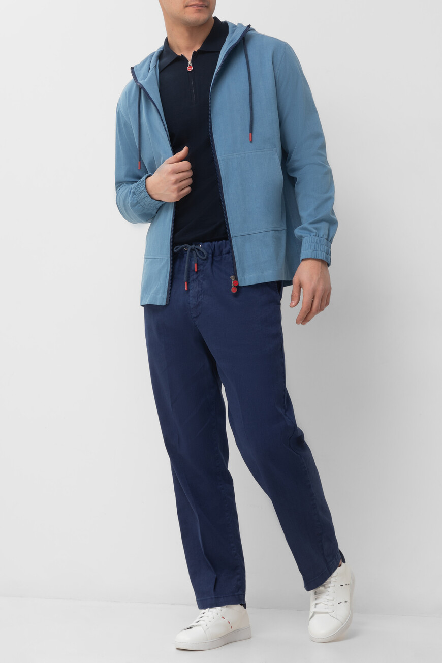 

Поло Kiton Модель Icon, Синий