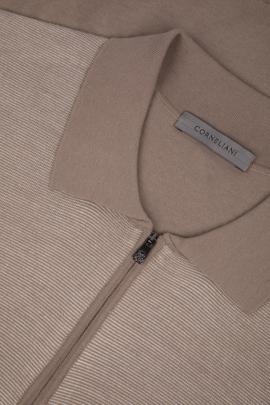 

Поло Corneliani, Коричневый