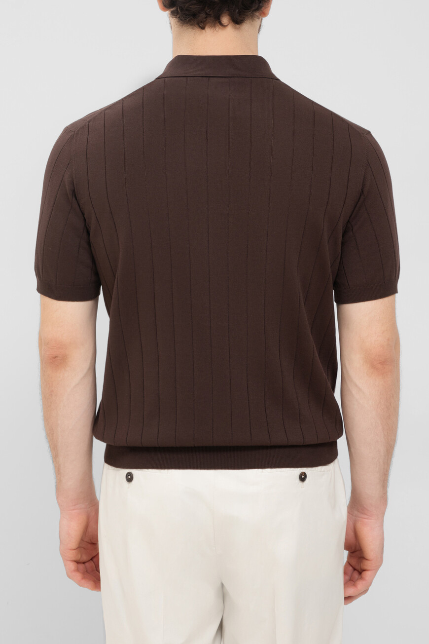 

Поло Corneliani Модель Из Капсульной Коллекции Circle, Коричневый