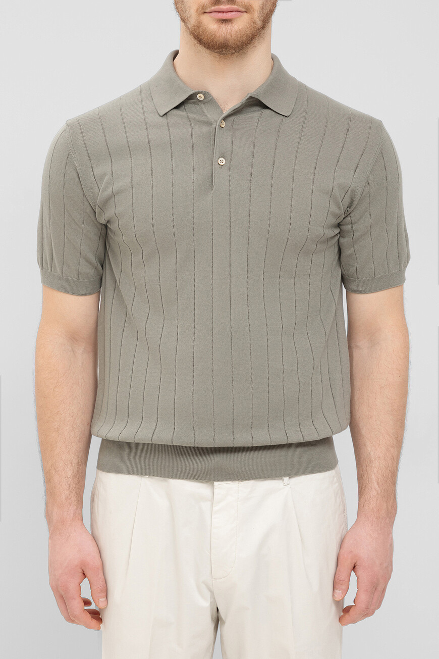 

Поло Corneliani Модель Из Капсульной Коллекции Circle, Зеленый