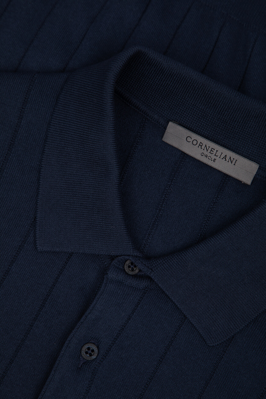 

Поло Corneliani Модель Из Капсульной Коллекции Circle, Синий