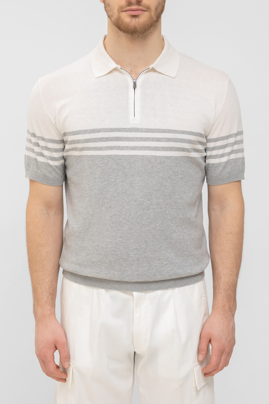 

Поло Corneliani, Белый