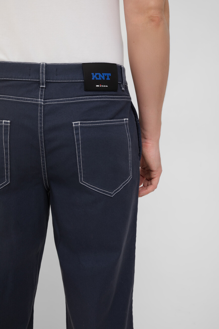 джинсы  модель из коллекции knt UPKN040K0761F02001 по низкой цене