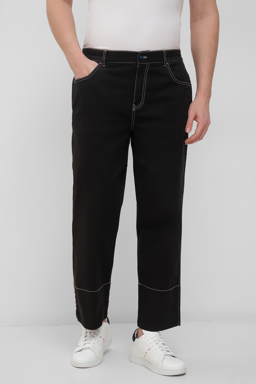 

Джинсы Kiton Модель Из Коллекции Knt, Черный
