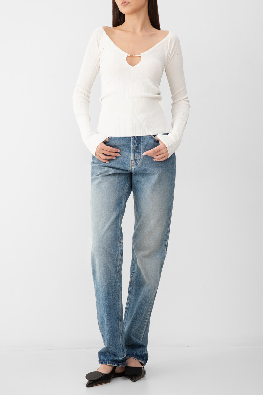 джинсы  модель le de-nimes 241DE034-1513 33C со скидкой