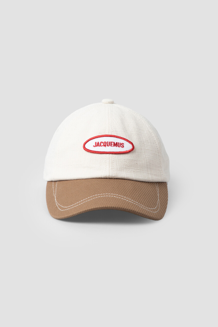 

Бейсболка Jacquemus Модель La Casquette Gelato, Белый