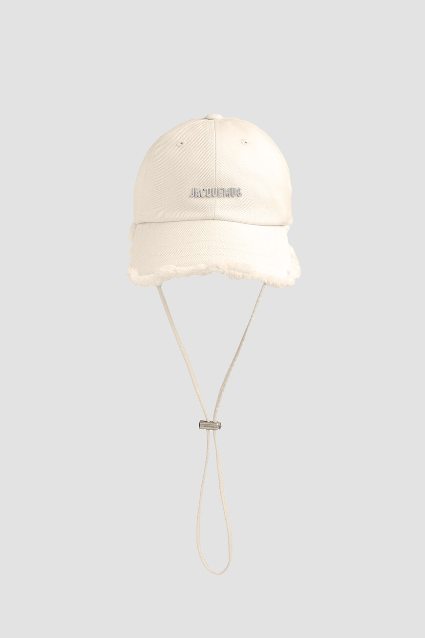 

Бейсболка Jacquemus Модель Artichaut, Белый