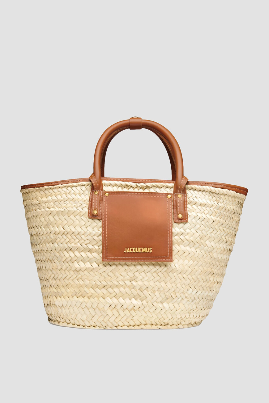 

Сумка Jacquemus Модель Le Panier Soleil, Бежевый