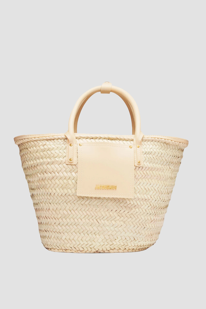 

Сумка Jacquemus Модель Le Panier Soleil, Бежевый