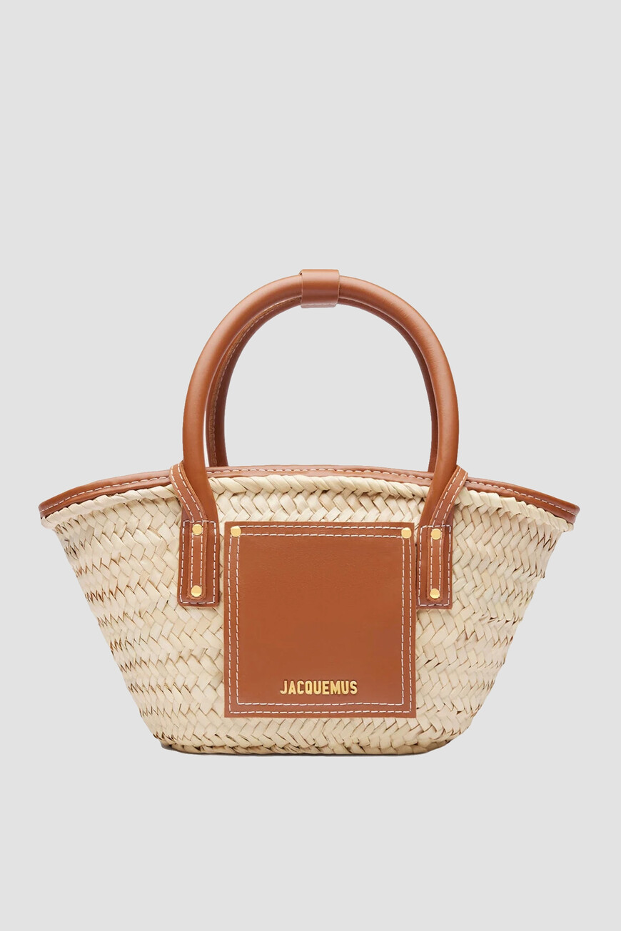 

Сумка Jacquemus Модель Le Panier Soleil, Бежевый