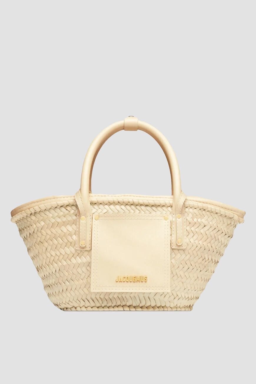 

Сумка Jacquemus Модель Le Panier Soleil, Бежевый