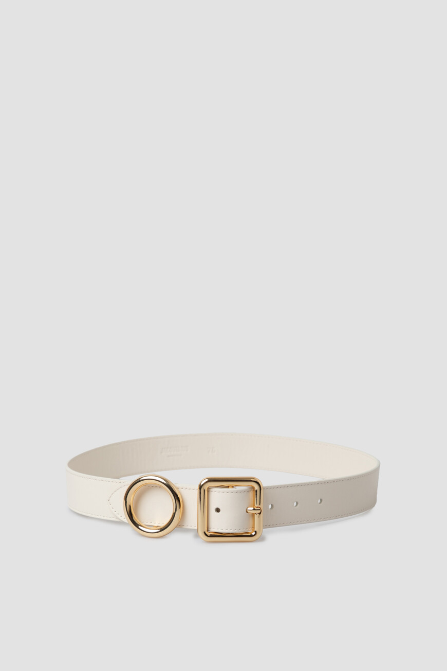 

Pемень Jacquemus Модель Regalo, Белый