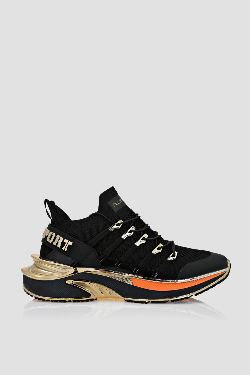 

Кроссовки Plein Sport Модель Runner Chrome Surfer, Черный
