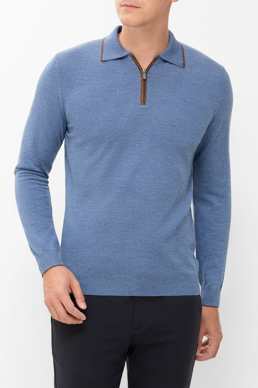 

Поло Emiliano Zapata, Св. синий