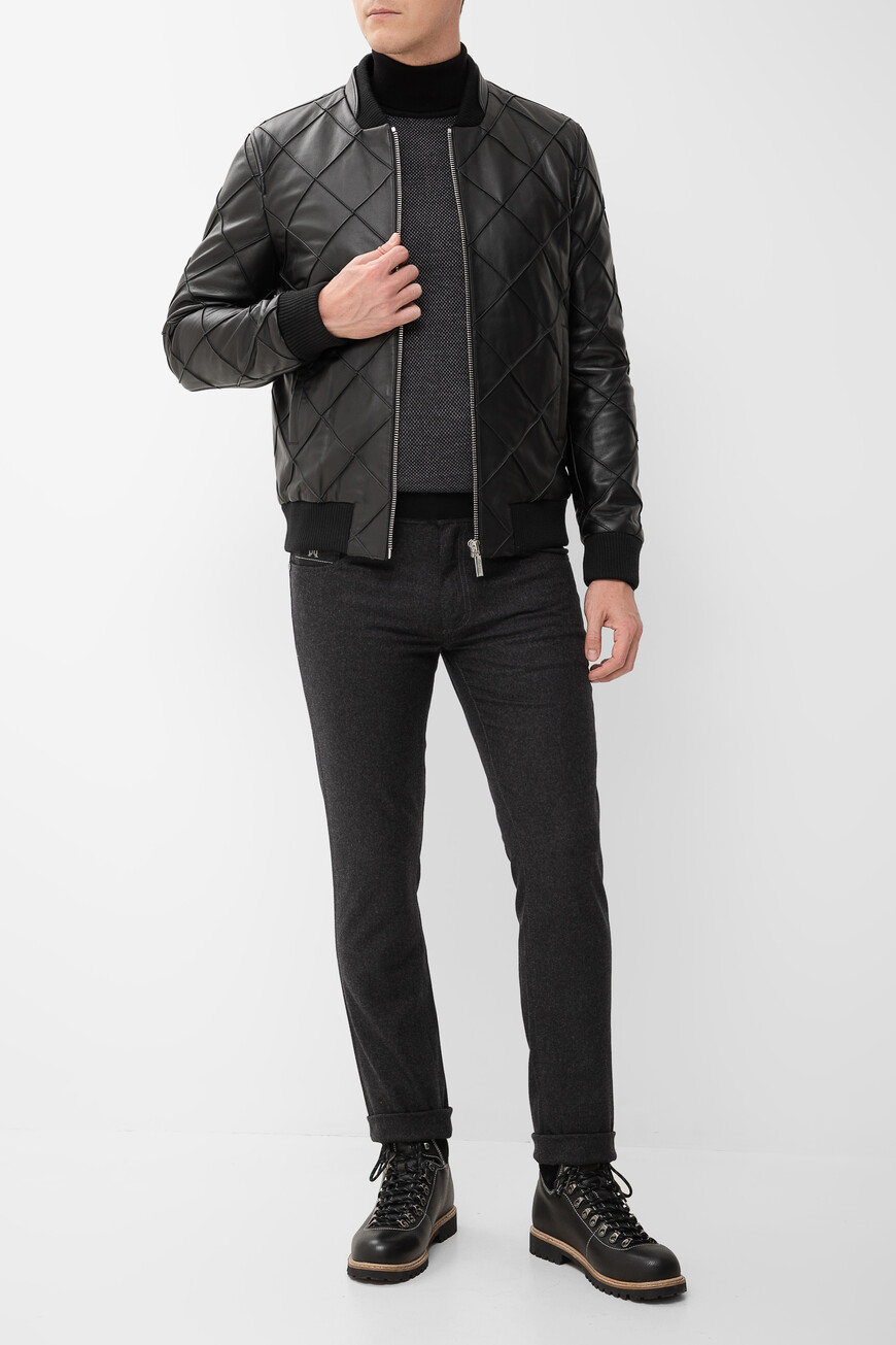 куртка  из льна спереди