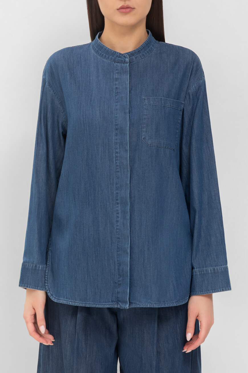 

Рубашка Max Mara, Синий