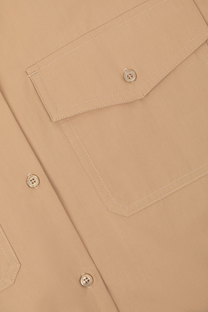 

Рубашка Max Mara, Бежевый