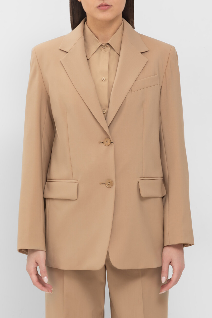 

Пиджак Max Mara, Бежевый