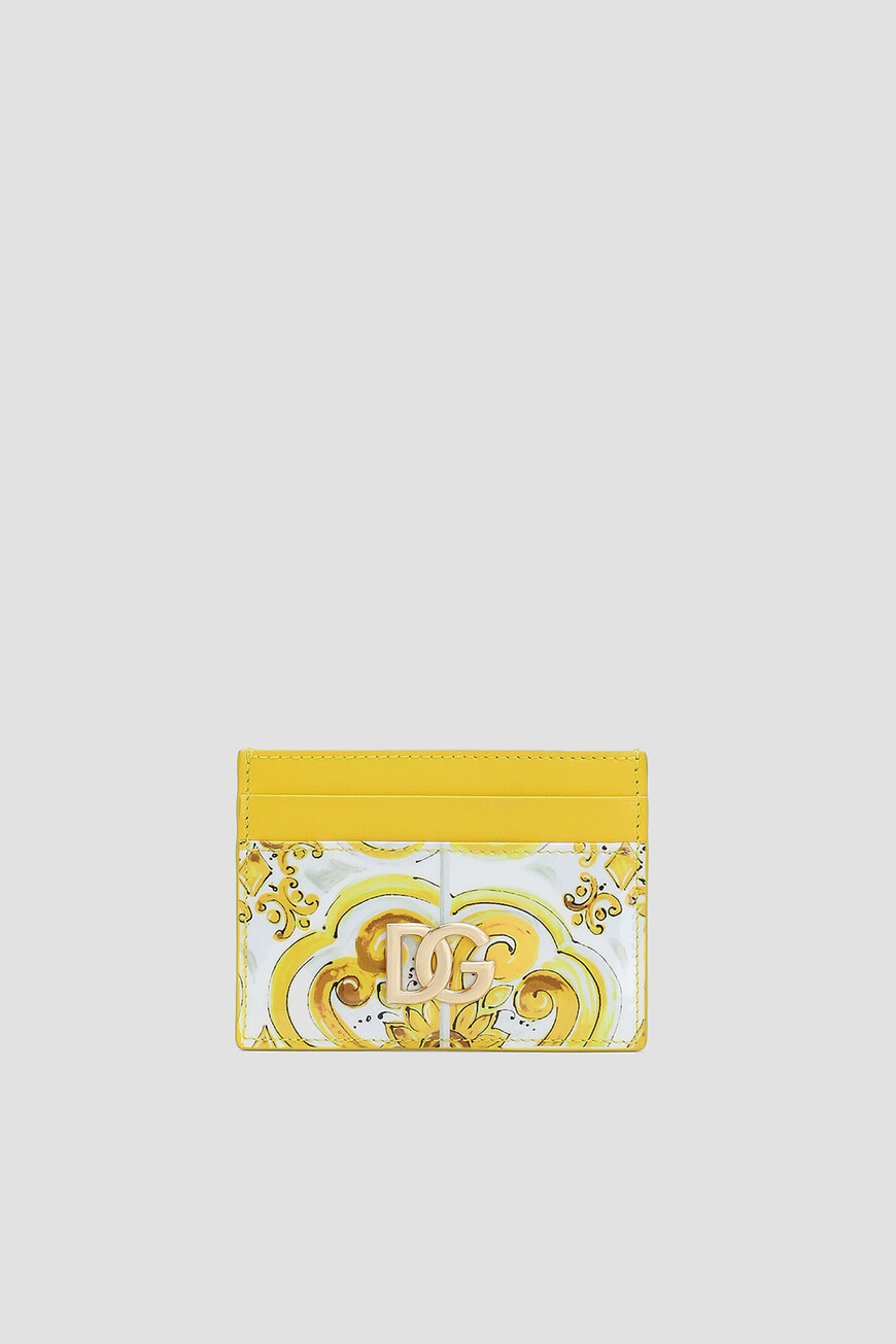 

Кардхолдер Dolce & Gabbana Модель 3.5, Желтый/белый