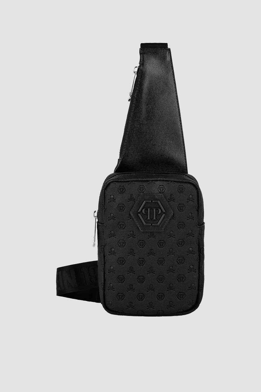 

Сумка Philipp Plein Модель Monogram, Черный