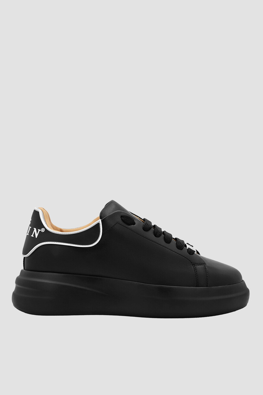 

Сникеры Philipp Plein Модель Low-Top Megastar, Черный