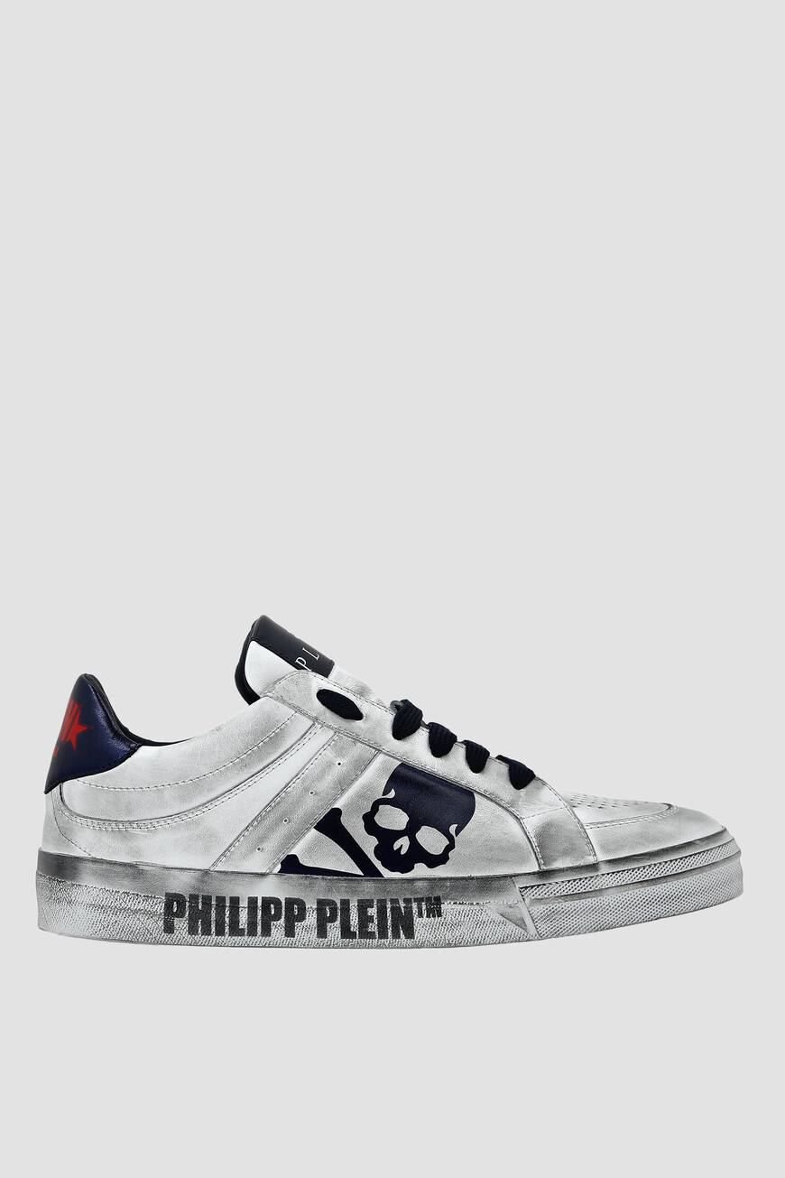 

Сникеры Philipp Plein Модель Lo-Top Retrokickz ™, Белый