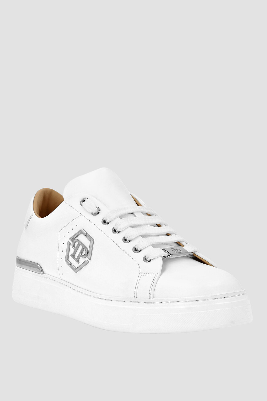 

Сникеры Philipp Plein Модель Lo-Top, Белый