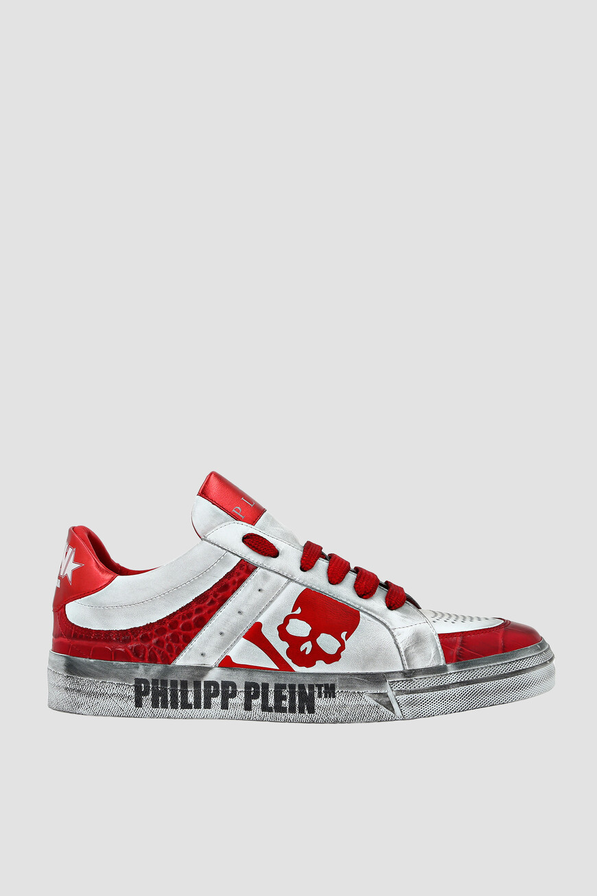 

Сникеры Philipp Plein Модель Lo-Top Retrokickz ™, Красный