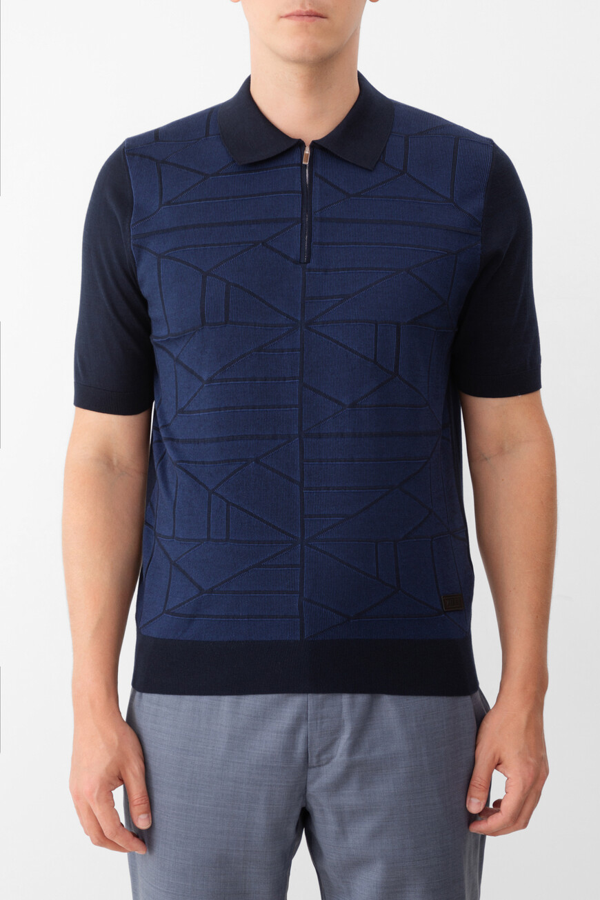 

Поло Zilli, Синий